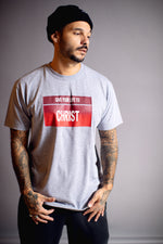 Lade das Bild in den Galerie-Viewer, Give Your Life Christ T-Shirt Grau
