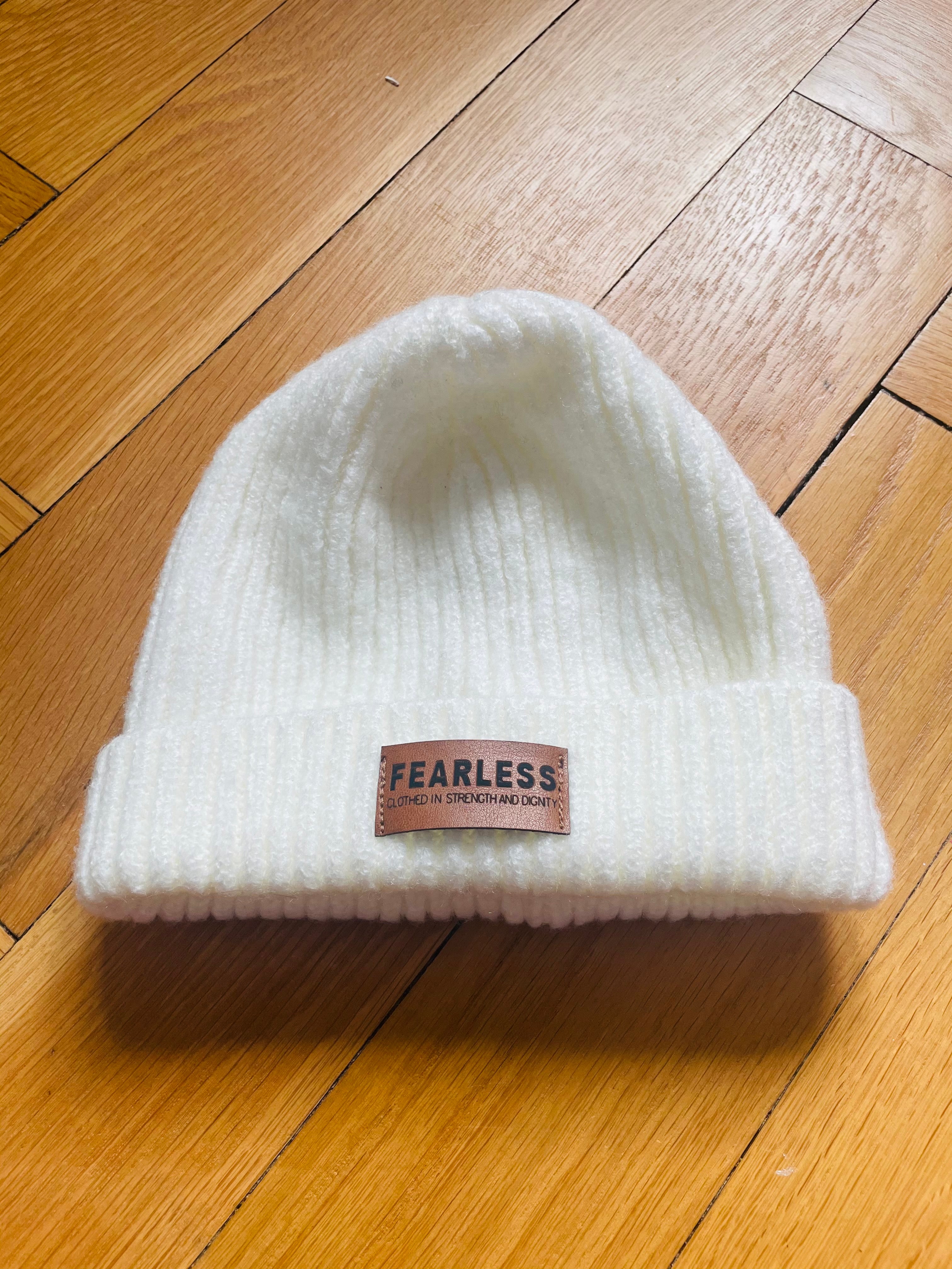 Beanie - weiss