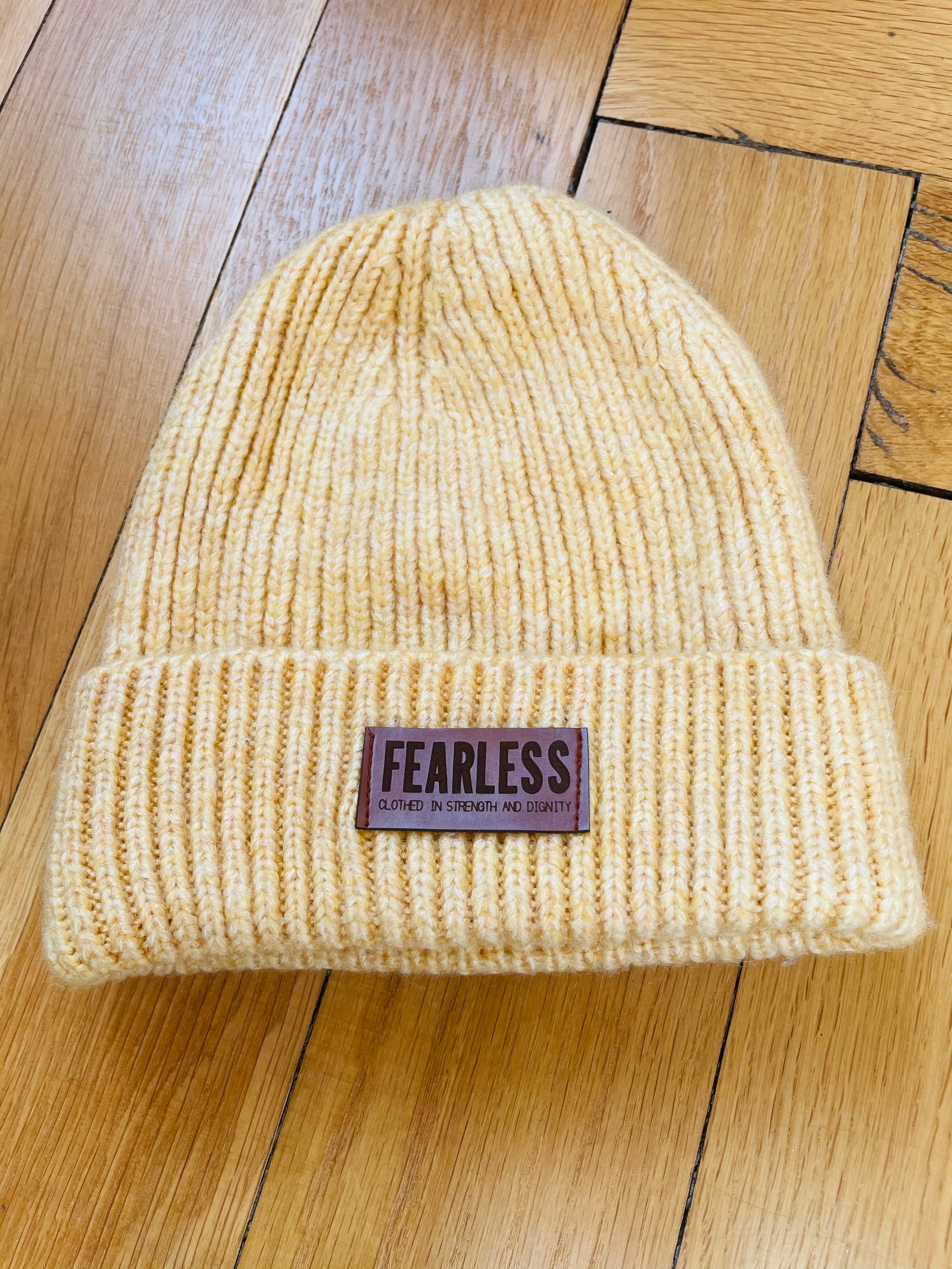 Beanie - gelb