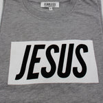 Lade das Bild in den Galerie-Viewer, Jesus T-Shirt Grau
