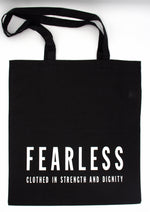 Lade das Bild in den Galerie-Viewer, Fearless Shopper Bag - Schwarz
