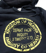 Lade das Bild in den Galerie-Viewer, Kingdom of Heaven Hoodie Schwarz
