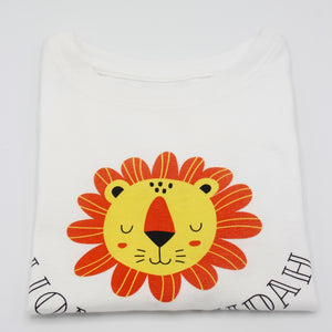 Lion of Judah T-Shirt Weiss